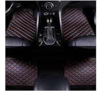 Auto Tappetini per Opel Insignia 2017 2018 2019 2020 2021 2022 2023 2024 2025, Antiscivolo Impermeabili Protettivi Anteriore Posteriore Pelle Tappeto Protezione Accessori,B-Black+Red