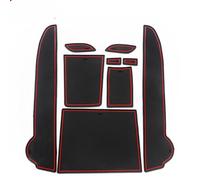 Auto Tappetini Porta Slot Tappetino Per Kwid Per E-Tech Per Dacia Per La Per Primavera 2021 2022 2023 Pad Porta Accessori Per Interni Auto(RED)