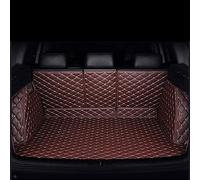 Auto Tappetino Bagagliaio per Jaguar E-Pace 2000-2023 2024 2025 2026, PU Pelle Tappetini Bagagliaio Impermeabile, Durevole, Antiscivolo E Antiusura，Adattabile alle Auto(Brown)