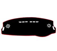Auto Tappetino Copertura Cruscotto Per Citroen Per C-Elysee Per C Elysee 2012 2013 2014-2018 Parasole Proteggere Tappeto Cuscino Accessori Auto Dash Zerbino Copertura(Red Edge,Right Hand Drive)