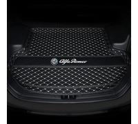 Auto Tappetino per Bagagliaio, per Alfa Romeo Stelvio (with Audio on The Left) 2022-2023 Antiscivolo Impermeabile Tappeto Baule Fodera Bagagli Interni Accessori,C