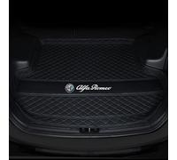 Auto Tappetino per Bagagliaio, per Alfa Romeo Stelvio (with Audio on The Left) 2022-2023 Antiscivolo Impermeabile Tappeto Baule Fodera Bagagli Interni Accessori,A