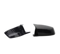 Auto Tappo Specchietto Retrovisore Esterno Per BMW Per Serie 5 6 7 E60 E61 E63 E64 F06 F07 F10 F11 F13 F01F04 Modello Fibra Carbonio Copertura Specchietto Retrovisore Laterale(Bright Black)