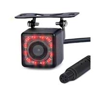 Auto Telecamera Retrocamera Telecamera Auto Tachigrafo Singolo 8 LED Retromarcia Infrarossi HD Con Luce Immagine Posteriore Perforata 5 Pin