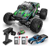 Auto telecomandata 1:14 RC Auto Brushless 75+ km/h Offroad, 4WD RC Car Veloce con 7 luci, 2 batterie, 2,4 GHz All-Terrain Auto telecomandata a partire da 8 10 anni per adulti