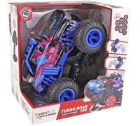 Auto telecomandata - TURBO CHALLENGE - Smashroar TC100 - Opzione fumo - Blu - 1/12 - Batteria ricaricabile e batterie incluse