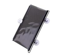 Auto Tenda Parasole Parasole Retrattile Automatico Per Auto Protezione Per Parabrezza Anti-UV Retrattile(Black 50x125cm)