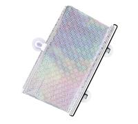Auto Tenda Parasole Parasole Retrattile Automatico Per Auto Protezione Per Parabrezza Anti-UV Retrattile(Sliver 50x125cm)