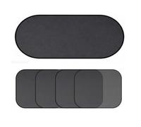 Auto Tendine Parasole per Jeep Wrangler 2018-2026(with Cup Holder), Tende per Finestrini Laterali Protezione Solare Anti-UV Accessori Pieghevoli per Auto,5pcs Mixed Set B