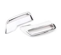 Auto Terminale Copri Trim 2 Pezzi Di Rivestimento Del Tubo Di Scarico Della Coda Dell'auto, Accessori Esterni Compatibile Con Benz Per GLS 2020 2021 2022(Silver)