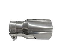 Auto Terminale Scarico Tubo Terminale Di Scarico Universale Per Auto Acciaio Inossidabile Modifica Veicolo Modifica Dell'auto Per BMW Per E90 Per W222 Tubo Terminale Scarico Tubo Scappamento(In63-101)
