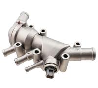 Auto Termostato Per Ford Ka 1.3 1.6 Alloggiamento Termostato Motore In Alluminio Flangia Pompa Acqua Refrigerante Uscita 1218087 1130416