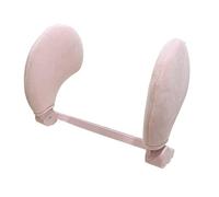 auto testa | Supporto per collo regolabile in pelle | Cuscini per auto, aiuto per dormire | Polo telescopico, clip scorrevoli | Montaggio rapido | Viaggiare comfort in movimento