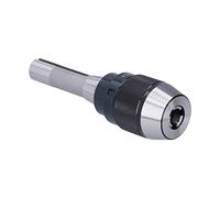 Auto - Tightening Drill Chuck APU16 - Model 8-7/16 | Integrated Model 8 Straight Shank for Milling Machines | Keyless Design Helps Avoid Tool Slippage | High Speed Steel with