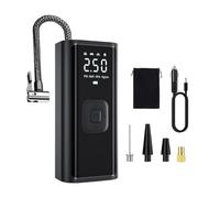 Auto Tire, Auto Pump, Digital Screen, Portable Inflator, Air Pumps for | Fast Inflation: Quick Air Device with Pressure Gauge for Vehicle Wheels, Sports Gear, Mattresses, Floats, Travel