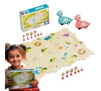 Auto Traccia Puzzle,Giocattoli Di Apprendimento Precoce | Dinosauro Racing Trail - per Bambini Regali Compleanno Natale