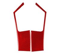 Auto Trim Accessori Interni Adesivi Rivestimento Pannello Pulsanti Dell'interruttore Dell'ascensore Porta Interna Dell'auto Per Nissan GTR R35 2008-2016(Rosso)