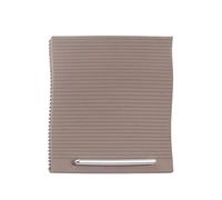 Auto Trim Accessori Per Per Passat B6 B7 CC Portabicchieri Automatico Copri Rullo Bracciolo Console Centrale Portabicchieri Tappo Pannello Car Trim Interni(Brown)