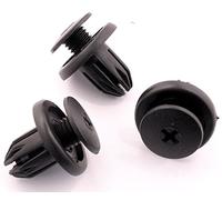 Auto Trim Clips - 10 x Clip per pannelli di guarnizione Honda, in plastica, per paraurti, griglia, minigonna, fondo, ecc., adatti a un foro da 8 mm, numero parte 91503-SP0-003