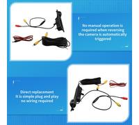 Auto Tronco Maniglia Retromarcia 170° Telecamera Posteriore Per 3 5 X3 Serie