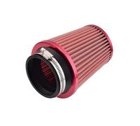 Auto Tubo Aspirazione Dell'aria Filtro A Baccello Per Aspirazione Aria Fredda Universale Da 3" Per Auto Filtro A Baccello Conico Ad Alto Flusso Da 75 Mm
