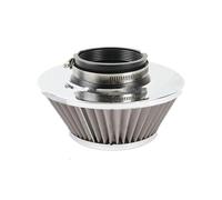 Auto Tubo Aspirazione Dell'aria PER Filtro Aria Fredda Power Flow Sportivo In Acciaio Inossidabile Da 76 Mm Kit Di Induzione Per Filtro Di Aspirazione(Stainless Silver B)