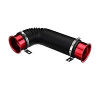 Auto Tubo di Aspirazione Kit Tubo Flessibile Alimentazione Condotto Freddo Filtro Dell'aria Dell'auto 76 Mm 1 M Con Tubo Flessibile Di Ingresso Aspirazione Dell'aria