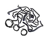 Auto Tubo Flessibile Per Nissan 180SX / 200SX S13 CA18DET 1989 1990 1991 1992 1993 1994 (25 Pezzi) Tubo Flessibile Del Radiatore In Silicone + Tubo Flessibile Del Vuoto Tubo Aspirazione Aria