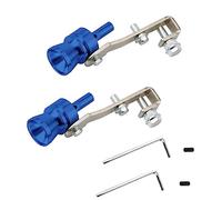 Auto Turbo Sound,Turbo Whistle Valve Simulator,Tubo di Scarico Simulatore,Universal Turbo Fischietto Soundgenerator Tuning,tubo del simulatore (blu_M_2 pezzo)