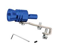 Auto Turbo Sound,Turbo Whistle Valve Simulator,Tubo di Scarico Simulatore,Universal Turbo Fischietto Soundgenerator Tuning,Simulatore Pipe Size L (blu)