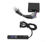 Auto Turbo Timer 12V con display digitale a LED per raffreddamento turbocompressore, contatore di ritardo con misurazione della tensione e conto alla rovescia regolabile per ottimizzazione della