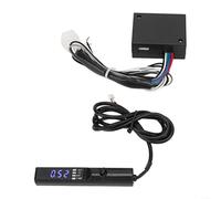 Auto Turbo Timer 12V con display digitale LED, interruttore di ritardo di fiamma per raffreddamento turbocompressore, conto alla rovescia regolabile per potenza del motore, luce blu