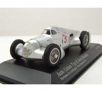 Auto Union Tipo B #3 Avus Gara 1935 Argento Hermann Zu Leiningen 1:43 Minichamps