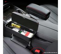 Auto Universale Bracciolo Scatola Sedile Gap Gomito Riposo Regolabile Altezza PU