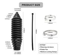 Auto Universale Cremagliera Dello Sterzo E Pignone Stivale Avvio Kit