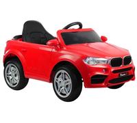 Auto Veicolo Batteria HL1538 Telecomando Luci LED MP3 Rosso
