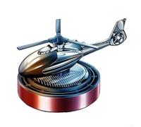 Auto Ventilatore per solare per Cruscotto Auto Ventilatore | Rotazione per solare automatica, motore silenzioso, niente , dispersione aroma costante, design moderno(Red)