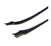 Auto Vetro Guarnizione 1 O 2 Pezzi Anteriore Esterno Parabrezza Laterale In Gomma Per Ford Per Fiesta 2009-2014 Be8Z5403136A Protezione Guarnizione Esterna In Laminato(Left side)