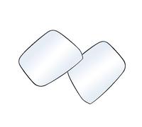 Auto Vetro Specchio Compatibile con Nissan per Navara D40 2007-2013 2011 2012 per Pathfinder R51 Auto Sinistra Destra Porta Laterale Specchietto Retrovisore Vetro con Piastra Clip su Parti(2)