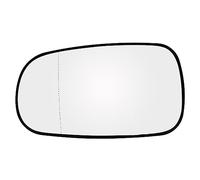 Auto Vetro Specchio Compatibile con Saab 9-5 9-3 YS3F YS3E 2002-2012 2011 Auto Sinistra Destra Porta Laterale Specchietto Retrovisore Vetro Base Punto Cieco Piastra Posteriore Clip A Molla(Left)