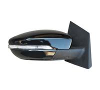 Auto Vista Laterale Posteriore Montaggio Specchietto Retrovisore Laterale Auto Gruppo Montaggio, Per Lifan X50 530 Telaio Copertura Lente Vetro, Lampada Luce Direzione(Only Right Black)