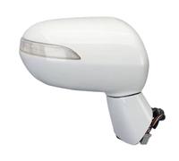 Auto Vista Laterale Posteriore Montaggio Specchietto Retrovisore Laterale Per FIT JAZZ 2005-2008 CITY 2007 5 PIN Dell'angolazione Lente Direzione A LED(White right)