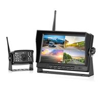 Auto Vista Posteriore Telecamera Monitor Auto DVR Wireless AHD Da 7 Pollici Con Schermo Visione Posteriore Veicolo Per Camion Registratore Retromarcia Telecamera Wi-Fi(Monitor and 1 Camera)