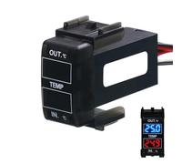 Auto Visualizzazione della Temperatura Interna Ed Esterna Doppio Sensore di Temperatura for Nissan for Qashqai for X-Rail for Sunny NV200 for Teana