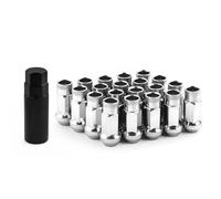 Auto Viti Delle Ruote Compatibile Con 20PCS Modifica Auto Dadi Delle Ruote Lug Nuts Bulloni Lunghezza 48mm M12x1.5 M12x12.5 Mozzo Ruota Bullone Bullone Dado