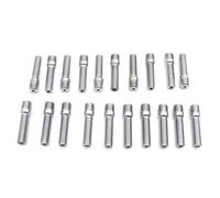Auto Viti Delle Ruote Kit Adattatore Per Viti Bulloni Alti Per Conversione Bulloni Ruota Estesi Da 20 Pezzi Kit Adattatori Per Viti Da 50 Mm (M12x1.25, M12x1.5, M14x1.25, M14x1.5)