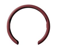 Auto Volante Copertura Per BYD Per Tang Per DM Per Lied Per Max Coprivolante Auto Pelle Scamosciata Ultra Sottile Universale 15 Pollici / 38 Cm(Wine red-Leather)