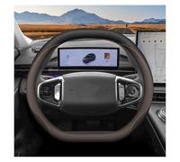 Auto Volante Copertura Per Geely Per Ex5 Per Cityray Per Galaxy Per Starship 7 E5 2024 2025 2026 Coprivolante Per Auto In Pelle(Black Brown)