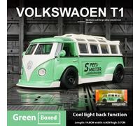 Auto Volkswagen Samba Bus T1 1:32 Lega Stampato Suono Luminoso collezione