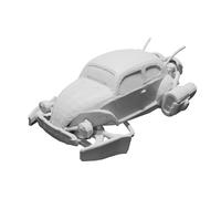 Auto VW Beetle Steampunk Razzo Scala 1/64 Gaslands Modello Stampato 3D